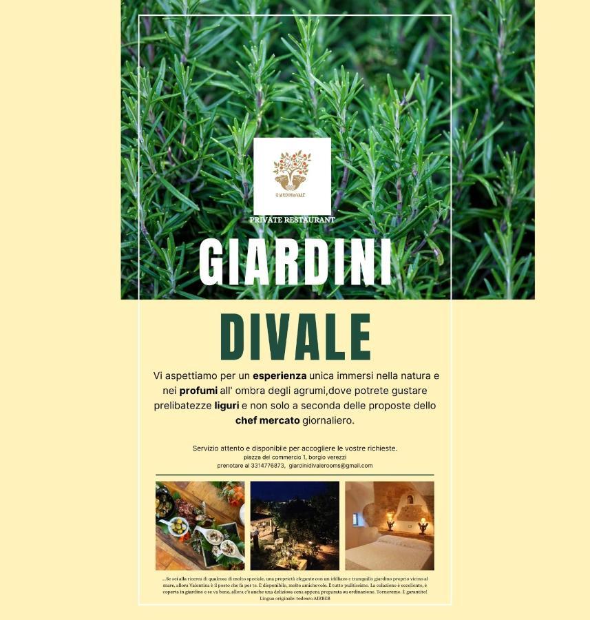B&B Giardinidivale A 2 Chilometri Da Finale Ligure بورجيو فيريزي المظهر الخارجي الصورة
